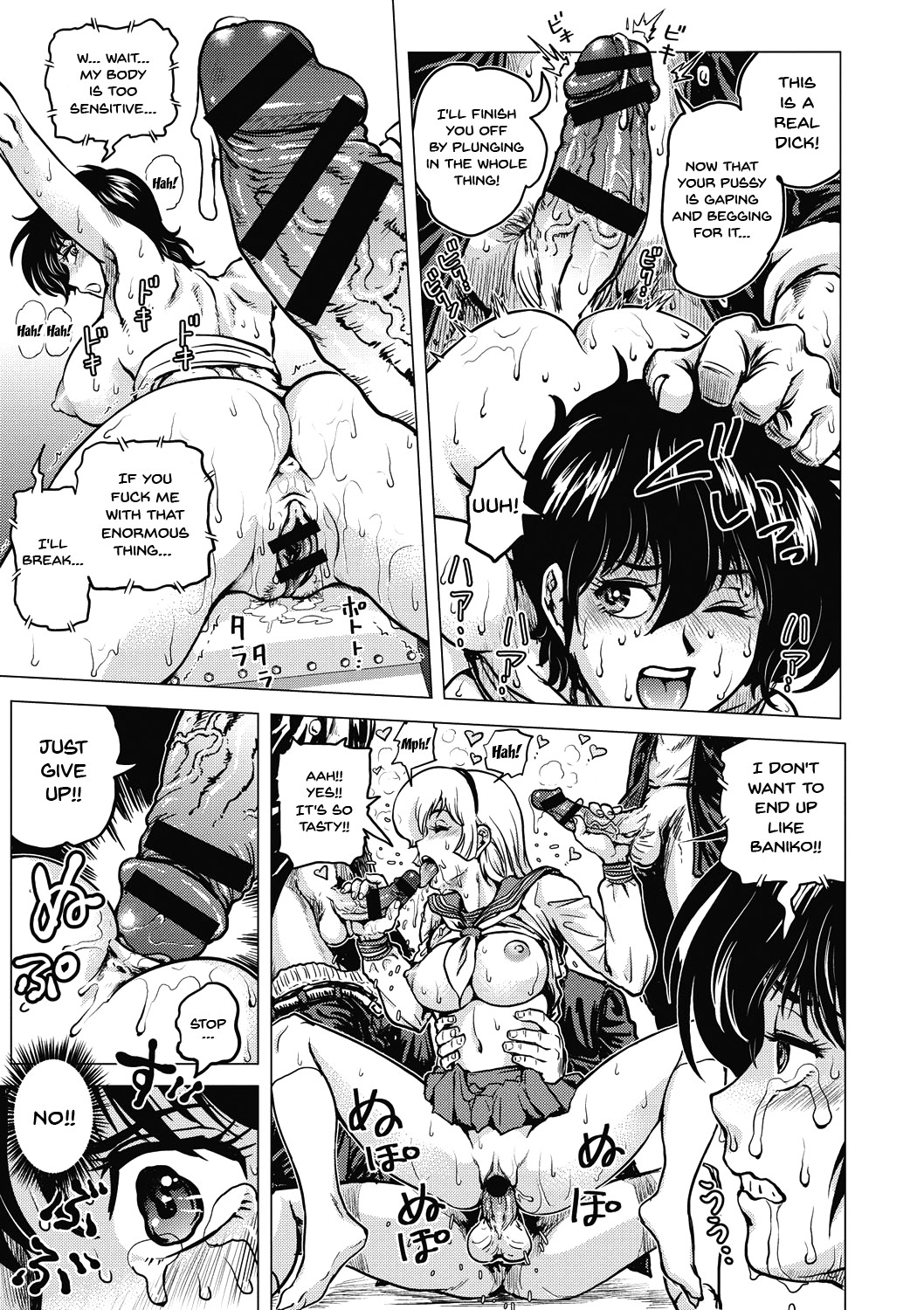 Hentai Manga Comic-Informal Heroine Gangbang Ch.1-7-Read-18